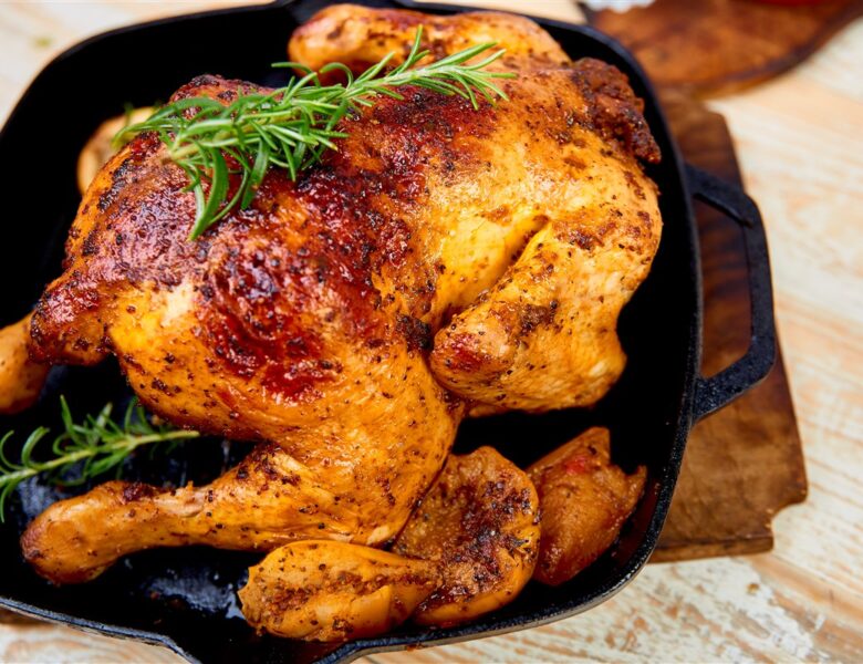 Préparez un savoureux poulet rôti aux herbes de Provence