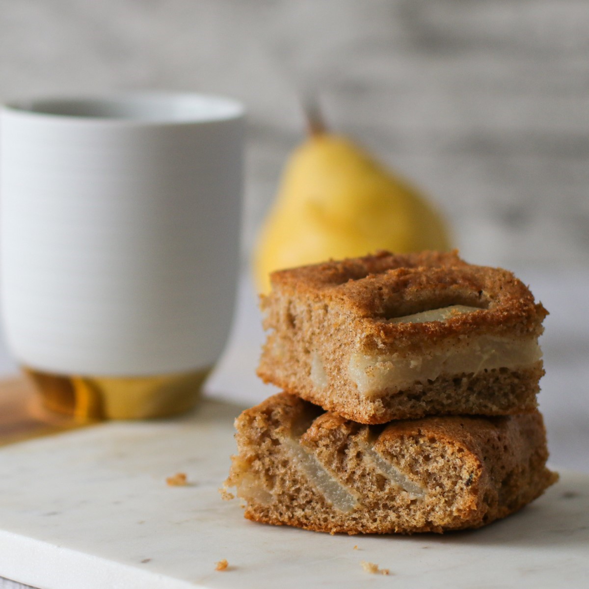 Recette aux poires et épices douces