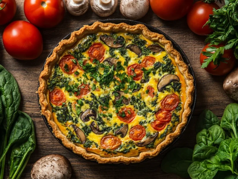 Quiche sans œuf : une alternative délicieuse pour les intolérants