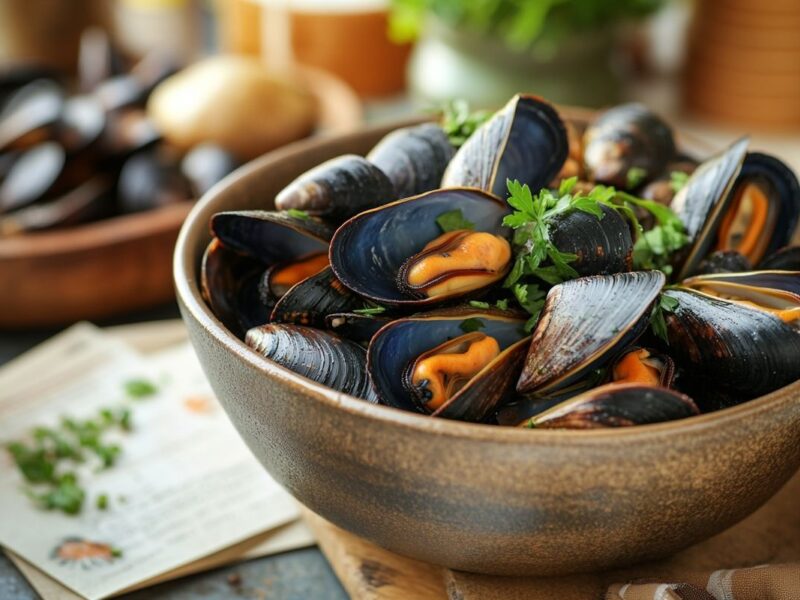 Comment convertir 1 litre de moules en kg pour vos recettes de fruits de mer