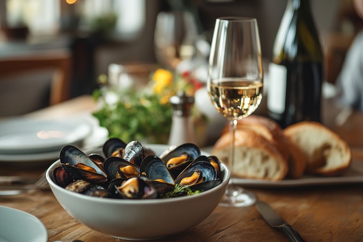 Moules marinières : l'élégance en simplicité